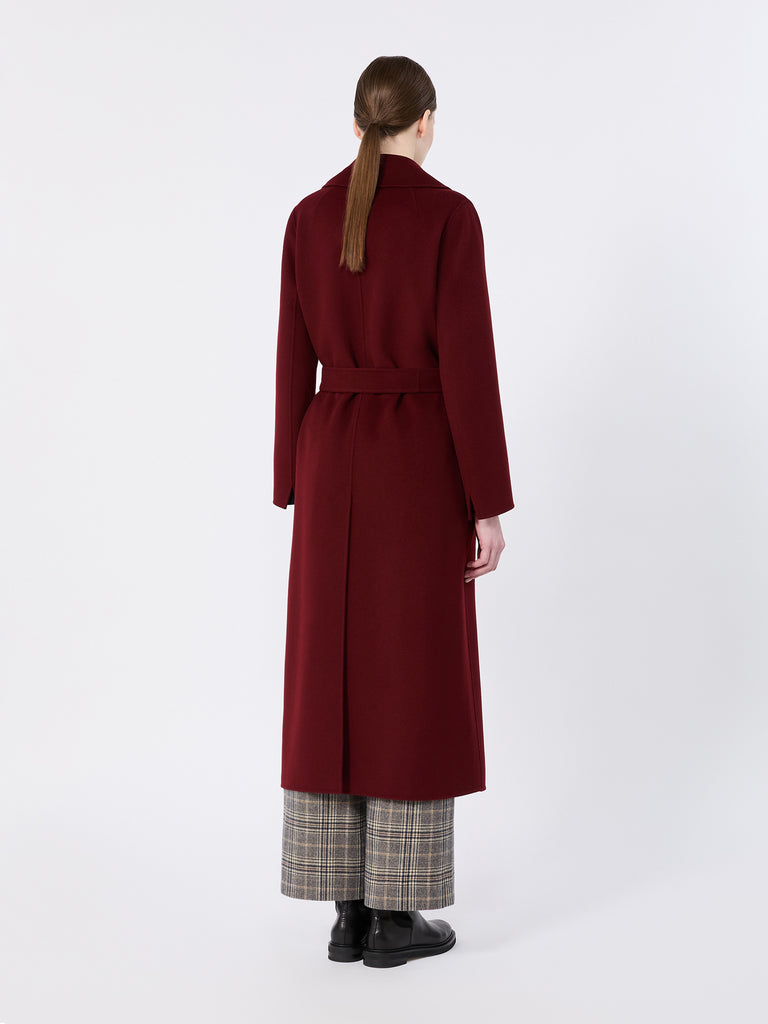 max mara wool broadcloth robe coat