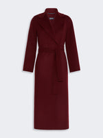 max mara wool broadcloth robe coat for women