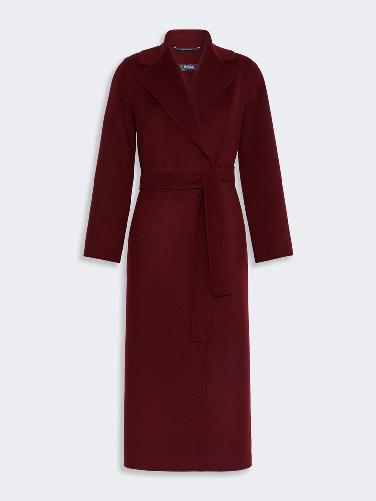 max mara wool broadcloth robe coat