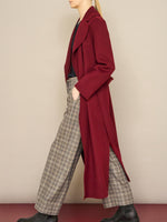 max mara wool broadcloth robe coat for women