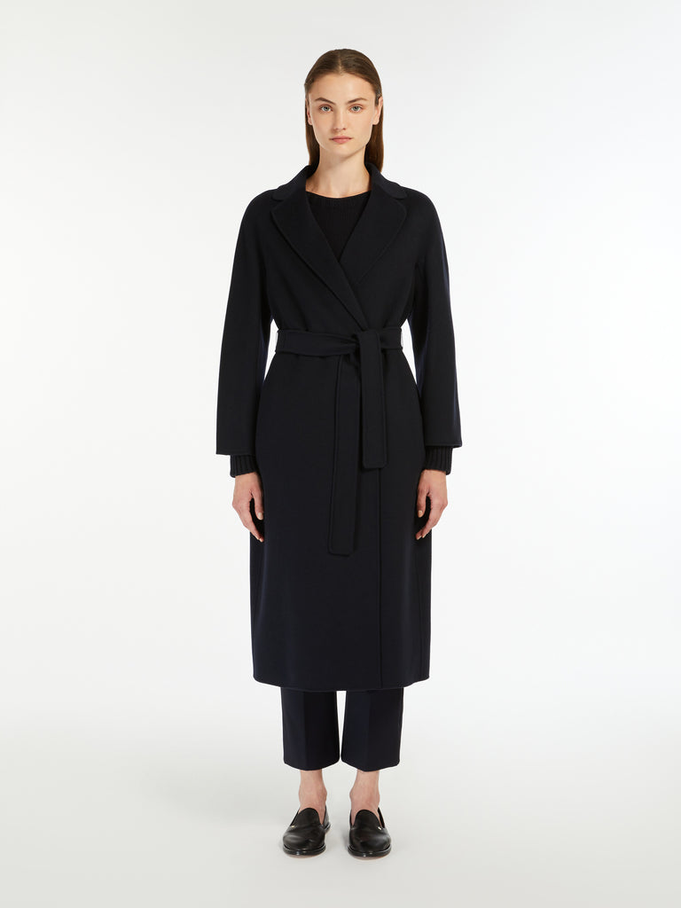 max mara wool broadcloth midi coat