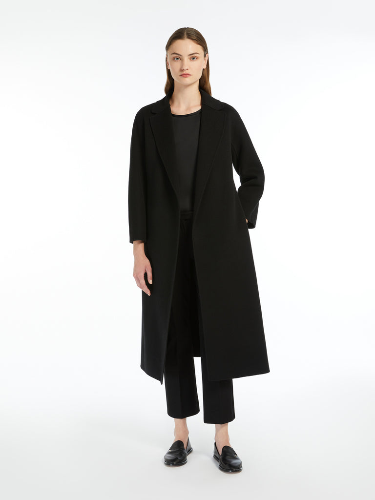 max mara wool broadcloth midi coat
