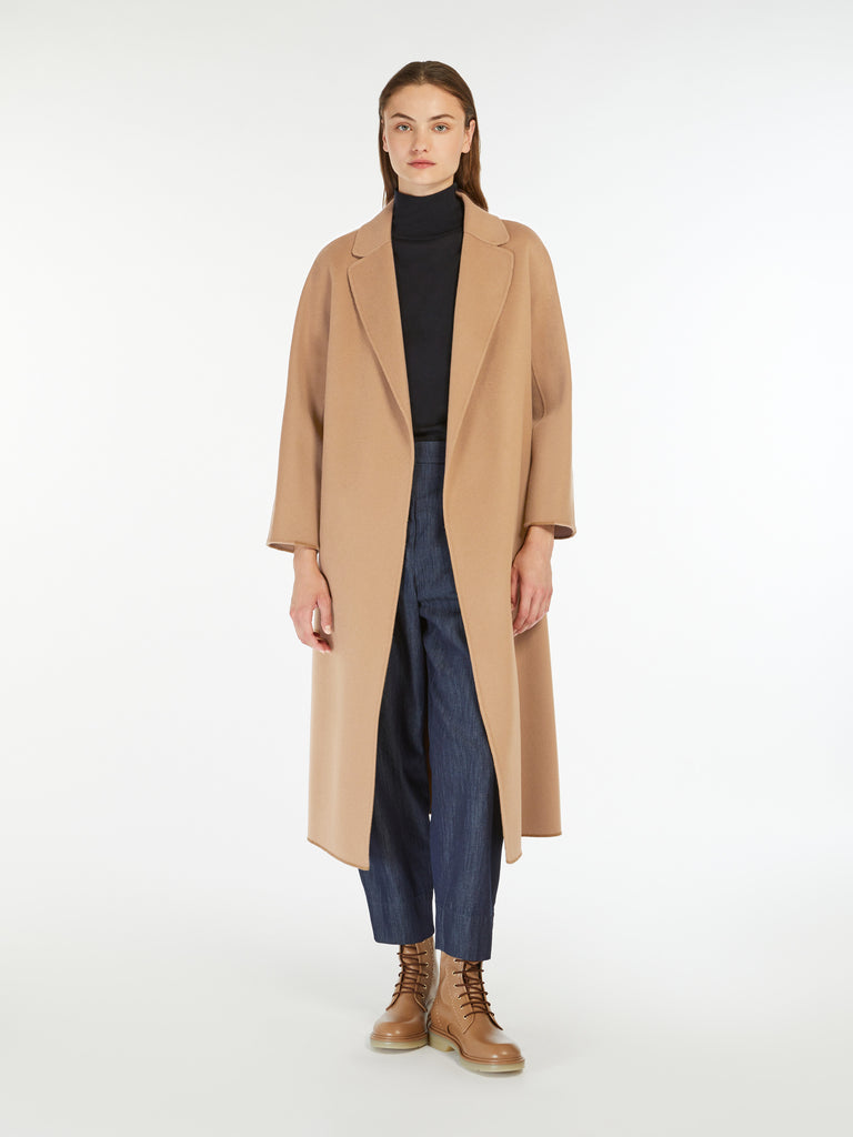 max mara wool broadcloth midi coat