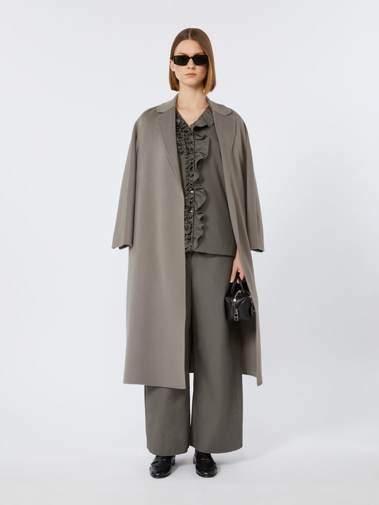 max mara wool broadcloth midi coat