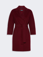 max mara short double-faced wool coat for women