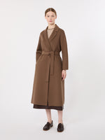 max mara wool broadcloth midi coat for women