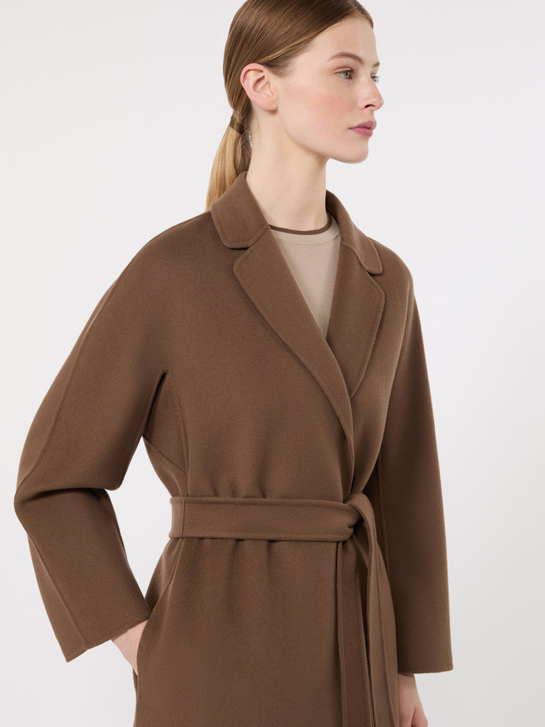 max mara wool broadcloth midi coat