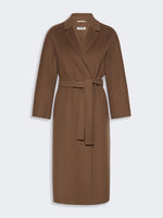 max mara wool broadcloth midi coat for women