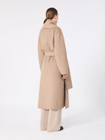 max mara double wool and cashmere robe coat for women