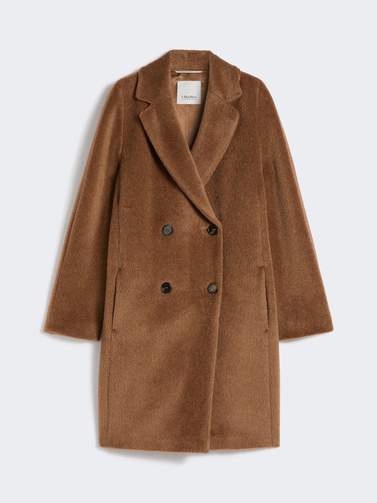 max mara wool and alpaca midi coat