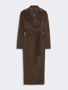 max mara double wool and yak robe coat for women