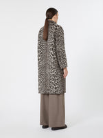 max mara soft-textured jacquard coat for women