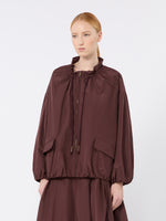 max mara water-repellent taffeta bomber jacket for women