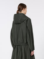 max mara water-repellent taffeta hooded jacket for women