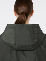 max mara water-repellent taffeta hooded jacket for women