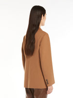 Single-breasted wool jacket