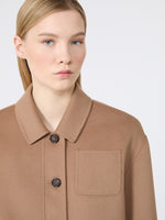 max mara wool drap cropped jacket for women