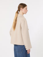 max mara double wool drap jacket for women