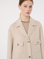 max mara double wool drap jacket for women