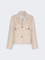 max mara double wool drap jacket for women