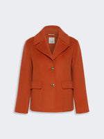 max mara drap wool single-breasted jacket for women