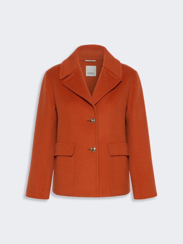 max mara drap wool single-breasted jacket for women