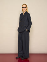 Max Mara Double-breasted pinstripe wool jacket for Women