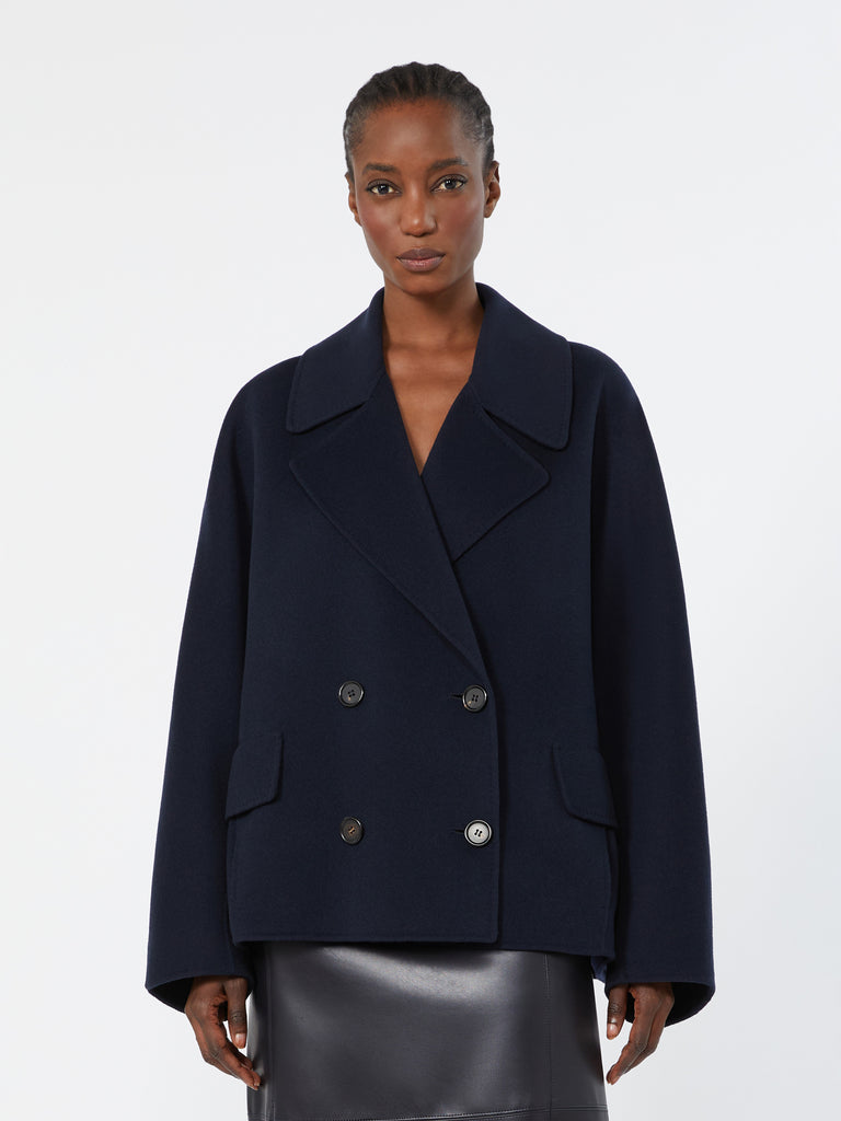 max mara wool drap pea coat
