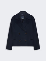 max mara wool drap pea coat for women