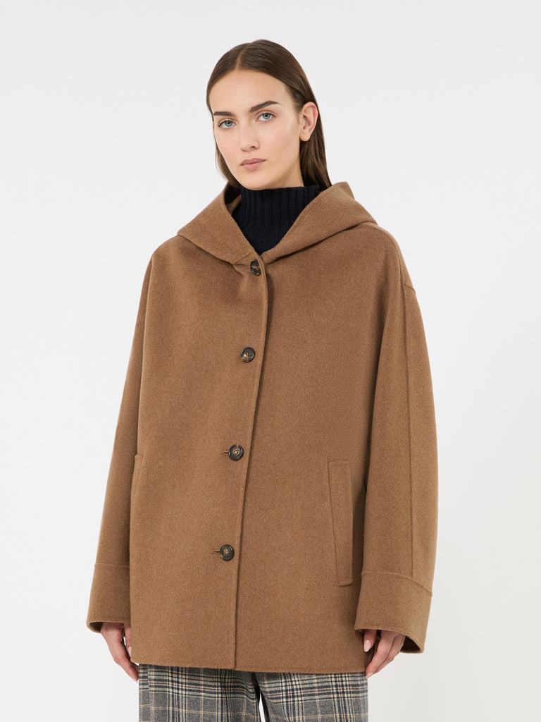 max mara short double wool coat