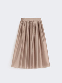 Pleated Organza Skirt for Women - Powder - Max Mara UAE