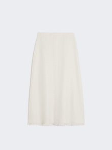 max mara cotton and linen basketweave skirt for women