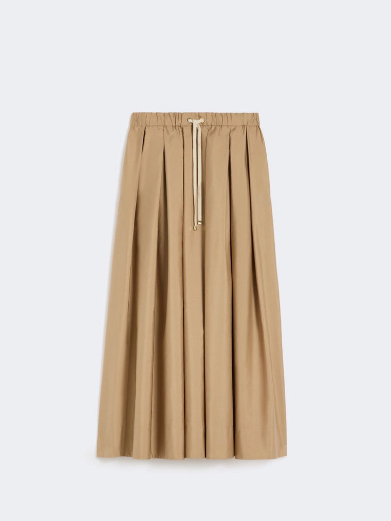 max mara cotton poplin skirt