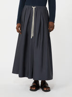 max mara cotton poplin skirt for women