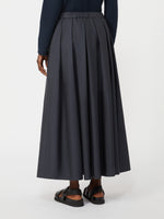 max mara cotton poplin skirt for women