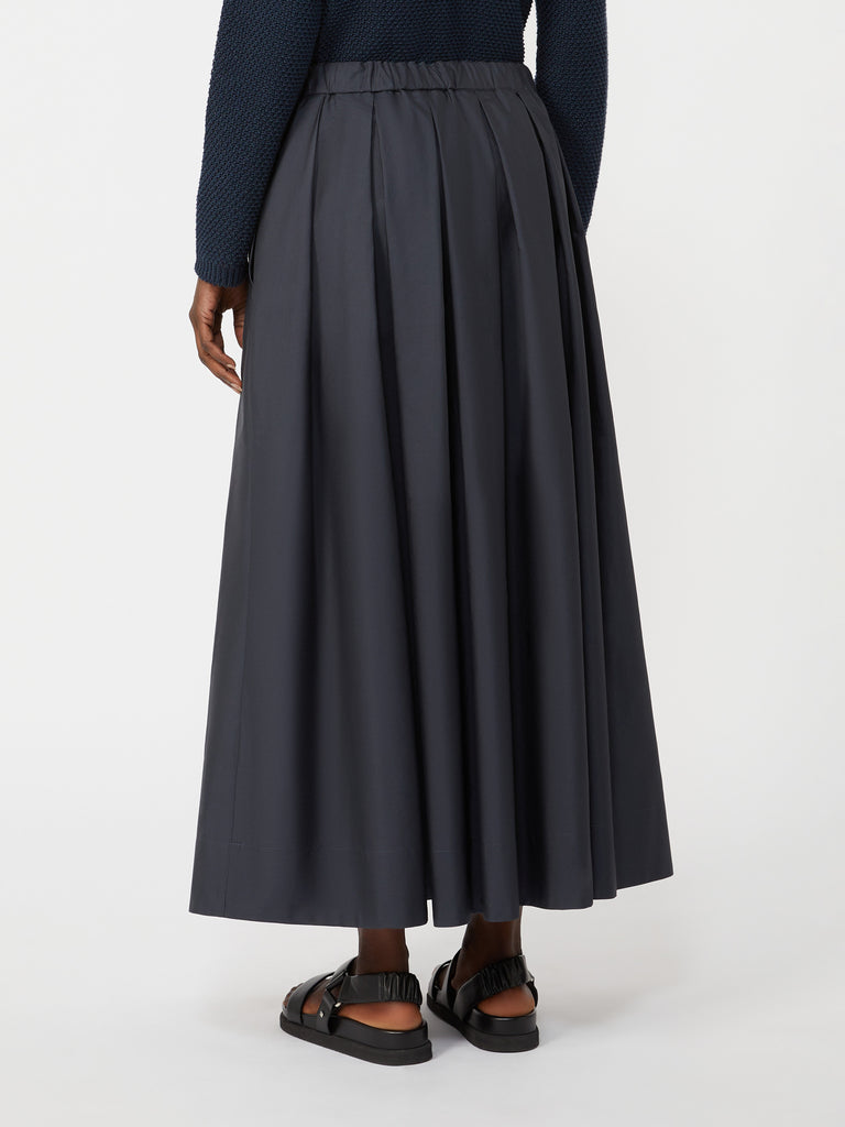 max mara cotton poplin skirt
