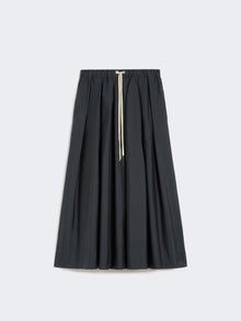 Cotton Poplin Skirt for Women - Ultramarine - Max Mara UAE