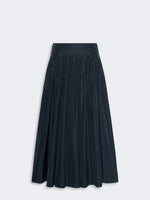 max mara taffeta pleated skirt for women