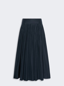 Taffeta Pleated Skirt for Women - Ultramarine - Max Mara UAE