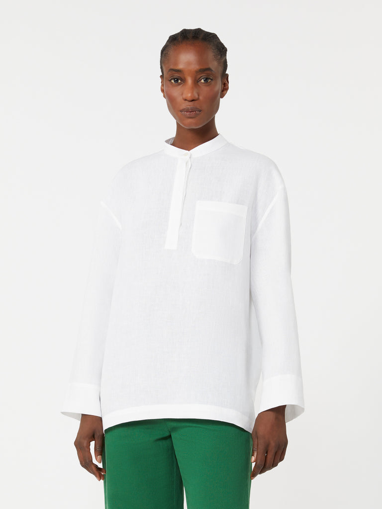 max mara pure linen shirt