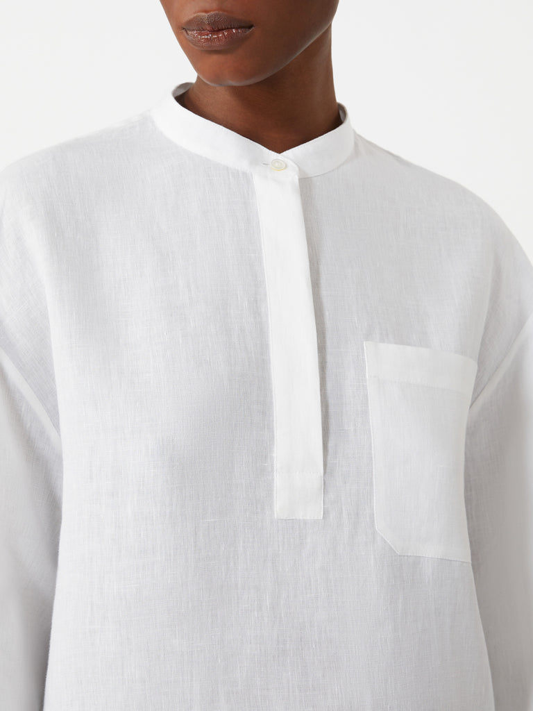 max mara pure linen shirt