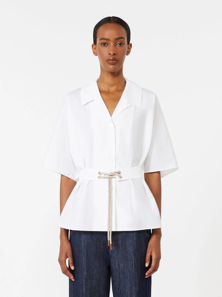 Cotton poplin shirt
