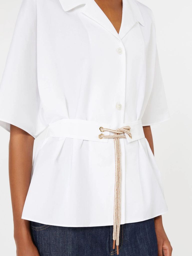 Cotton poplin shirt