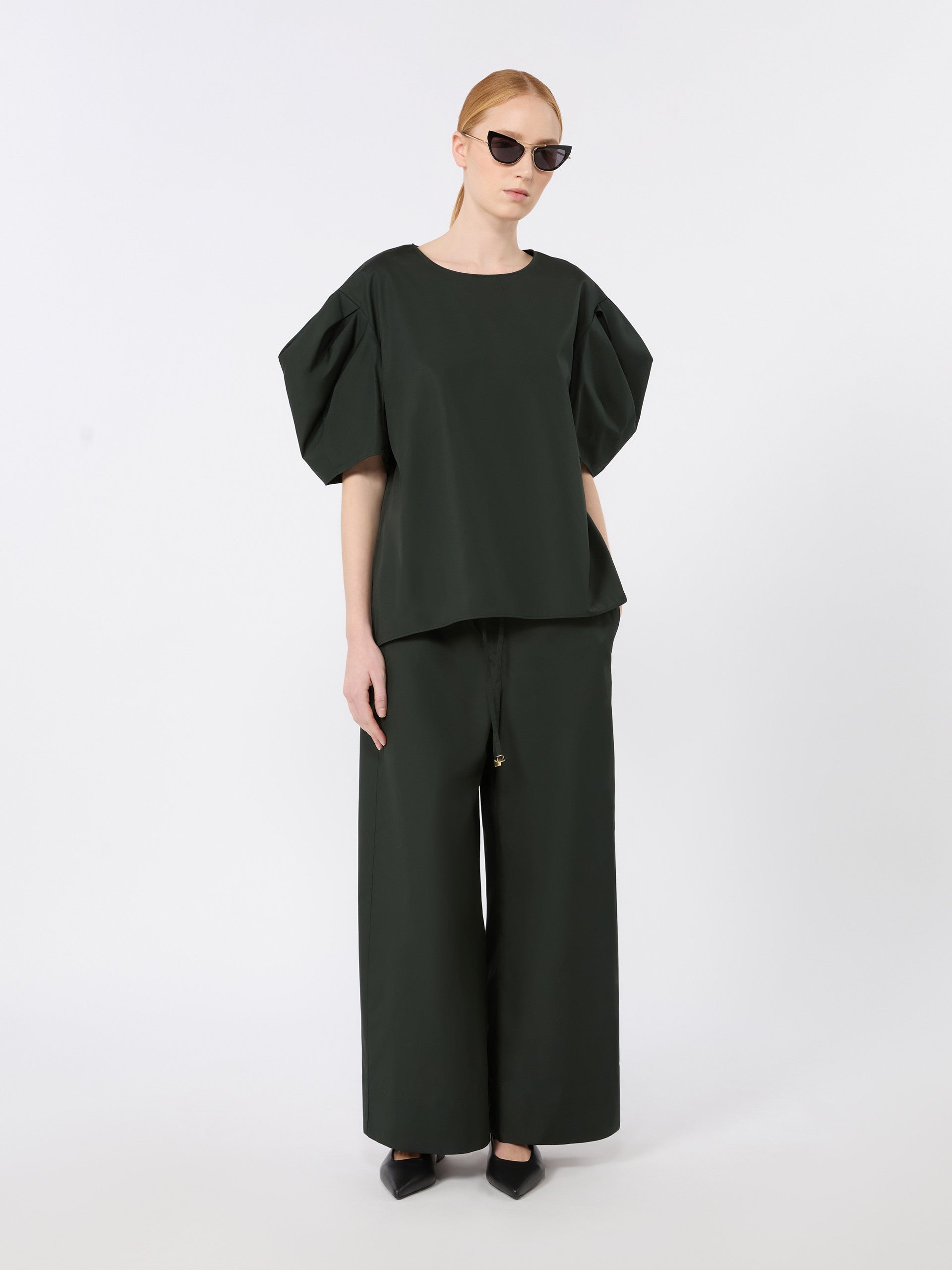 max mara cotton poplin blouse for women