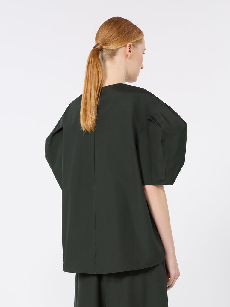 max mara cotton poplin blouse