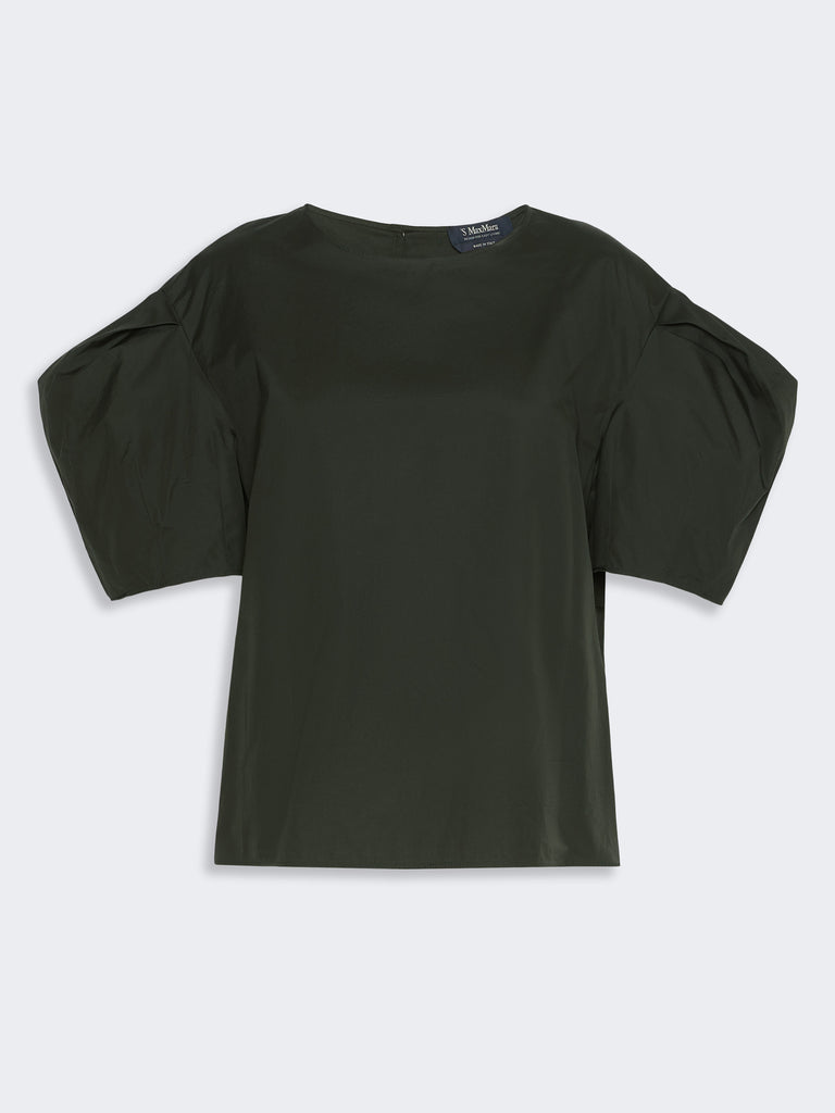 max mara cotton poplin blouse