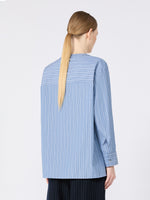 max mara striped cotton poplin shirt for women