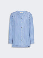 max mara striped cotton poplin shirt for women