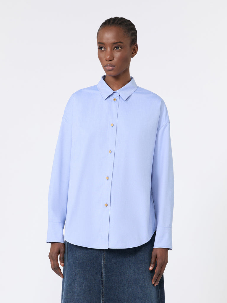 max mara cotton oxford shirt