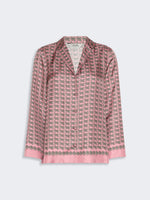 max mara printed silk shirt for women